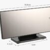 Tükrös Design LED Digitális ébresztő óra  