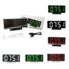 Tükrös Design LED Digitális ébresztő óra  