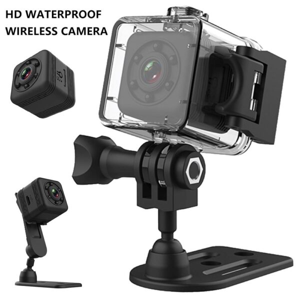 Sq29 mini kamera sport kamera vízálló akumulátoros wifis video foto magneses autó víz otthon nyaralás