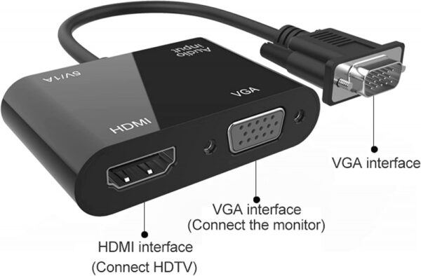 HDMI adapter - HDTV VGA