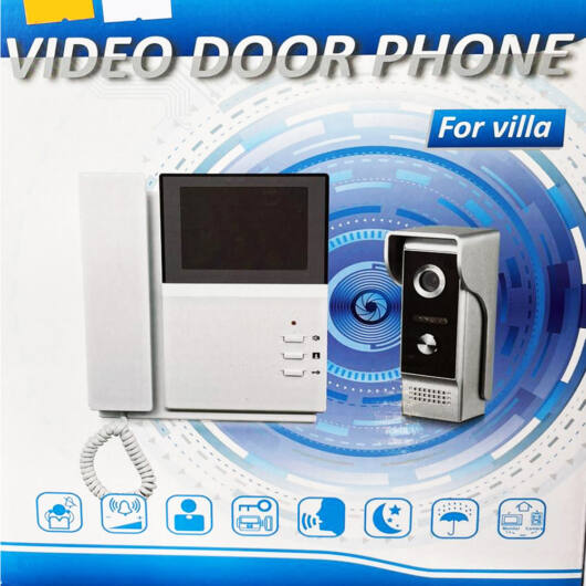 Kültéri videós kaputelefon – Video door phone For Villa