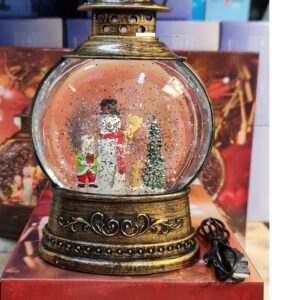 Karácsonyi óriás méretű ledes hógömb – felakasztható lámpás