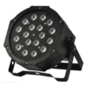 18 ledes mini RGB kivetítő DMX512