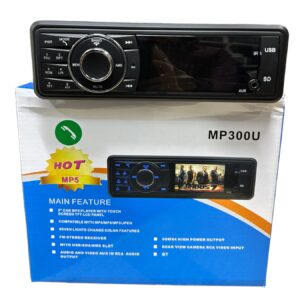 MP300U - MP5 autós rádió, beépíthető 3" -os autós multimédia fejegység távirányítóval