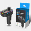 C12 Autós modulátor, fm transmitter bluetooth 5.0 version