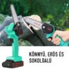 Akkumulátoros Kézi fűrész,ágvágó 2db 36w akkumulátorral - Image 6