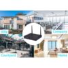 Ai Smart NVR Kits 4 DB-os kamerarendszer 4MP-es, IP66