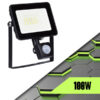 THO LED reflektor mozgásérzékelővel 100W , IP67