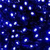 200 LED-es 15m Karácsonyfa izzósor, fényfüzér, 8 programmal IP44, kék