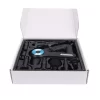 Massage Gun SL 8891 - masszírozó gép, feltölthető akkumulátorral, LED-es, 9 féle fejjel - Image 3