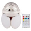 Disco fény és összecsukható RGB LED , Bluetooth hangszóróval ás E27 csatlakozással