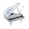 Mini piano ,zongora gyerekeknek ,led világítással,fehér