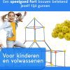 Bunker készítő gyerekeknek ,világít a sötétben 87db-os