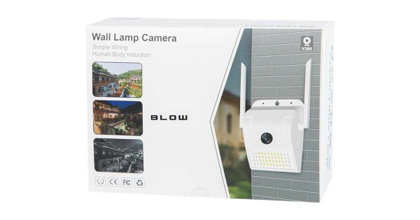 Vezeték nélküli falra szerelhető wifis kültéri kamera , 2mp , V380