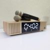 Peterhot A133 Hordozható ,akkumulátoros bluetooth hangszoró, led kijelzővel és 2 db mikrofonnal ,41,5 x 24,5 x 13 cm, 30 W