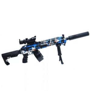 AK12 akkumulátoros játékgépfegyver gyerekeknek , tölténnyel ,védő szemüveggel , 80x16x4 cm