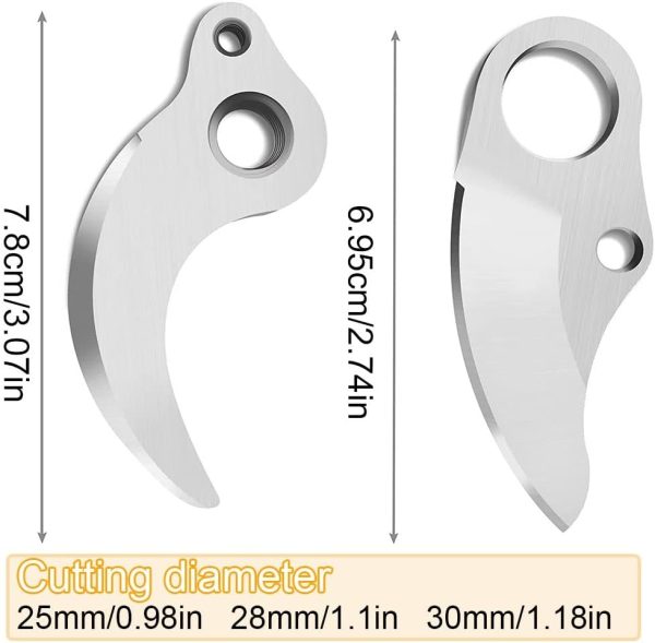 Mat-rixx 3 in 1 Pengekészlet Akkumulátoros metszőollókhoz 25mm 30mm 40 mm