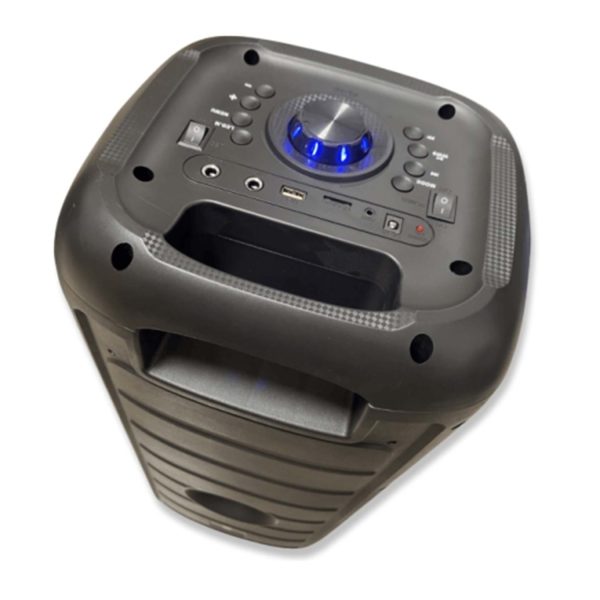 GY-5048 Bluetooth 5.0 hangfal karaoke mikrofonnal, 2x8", 40W