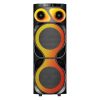 JT-1210 Vezeték nélküli hangszóró, 2*12" mélynyomó+Twitter, távirányítóval, 2 DB mikrofonnal