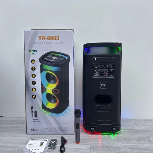 Yr-8803 Bluetooth hangszóró, 50W RMS