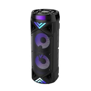 ZQS-6201 Hordozható hangszóró, Bluetooth hangfal mikrofonnal és távirányítóval, 30W