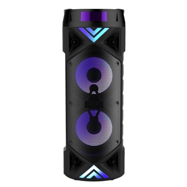 ZQS-6201 Hordozható hangszóró, Bluetooth hangfal mikrofonnal és távirányítóval, 30W