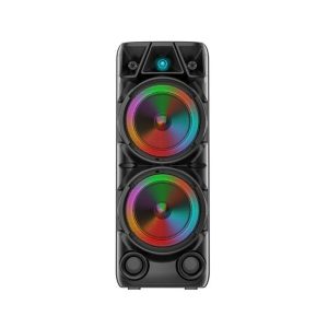 ZQS8210 Super Bass 8"x2 bluetooth hangszóró karaoke mikrofonnal,2x20W