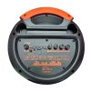 ZQS8301 Hordozható hangszóró,BT/FM/AUX/USB, RGB, mikrofon, 40W RMS/120W PMPO