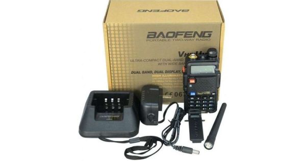 Baofeng UV-5R kézi adó vevő, walkie talkie