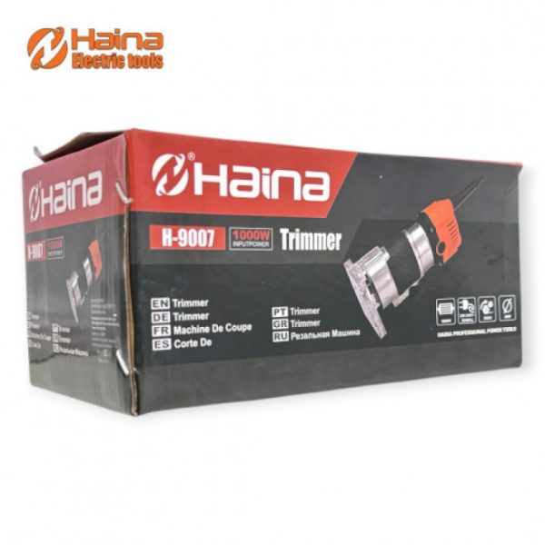 Haina H-9007 Kézi Felsőmaró Élmaró, 1000W, 6mm és 8mm Tokmány