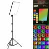 PM-48 Proffeszionális állványos RGB LED lámpa fényképezéshez, távirányítóval