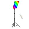 PM-48 Proffeszionális állványos RGB LED lámpa fényképezéshez, távirányítóval