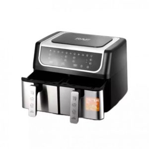 Raf Dupla kosaras nagy teljesítményű , forró levegős sütő/Air fryer , 1700W , 4,5L+ 4,5L , R.5262