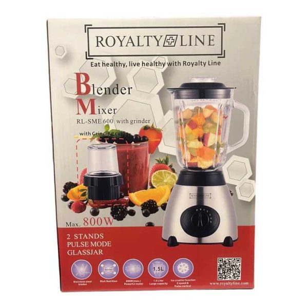 Royalty line Blender Mixer RL-SME 600, 800W , 1,5L kapacitás