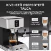 Kaif Style Explora Series ,Manuális kávéfőző 3 az 1-ben, Nespresso kapszula ,őrölt, kávékávépárna, 20 bar, 1400 W, azonnali előmelegítés 20 másodpercig, programozható, tejhab, forró víz,TC51A