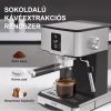 Kaif Style Explora Series ,Manuális kávéfőző 3 az 1-ben, Nespresso kapszula ,őrölt, kávékávépárna, 20 bar, 1400 W, azonnali előmelegítés 20 másodpercig, programozható, tejhab, forró víz,TC51A