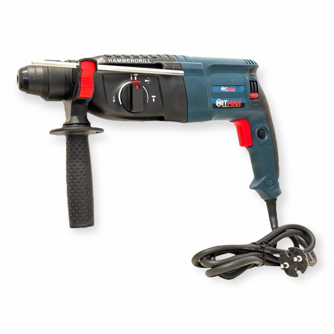 Hitman BBS-2387R Szerszámkészlet: fúrógép 1600W, fúrókalapács 3450W, sarokcsiszoló 1450W
