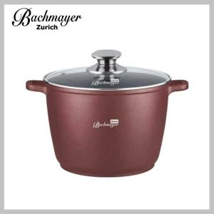 Bachmayer BM-7882-32 Indukcíós tapadásmentes márványbevonatú mélylábas , 32 cm , 14 l