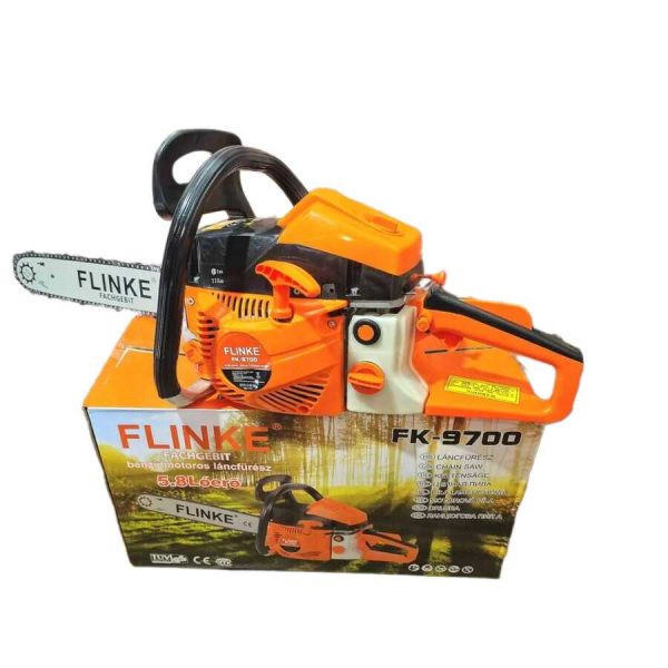 Flinke FK-9700-2 Benzinmotoros láncfűrész 450mm-es láncvezető("18), 5,8 lóerő, 65 ccm