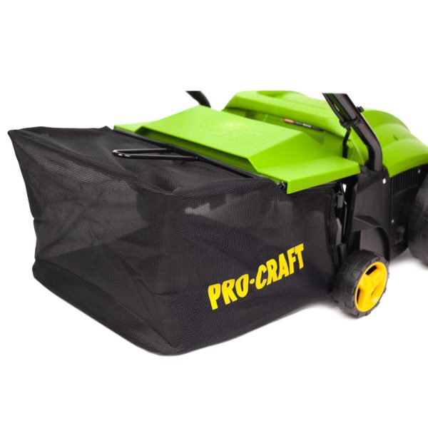 ProCraft PSC320 Elektromos Gyepszellőztető, Gyűjtőtartályos Gyeplazító 1500W