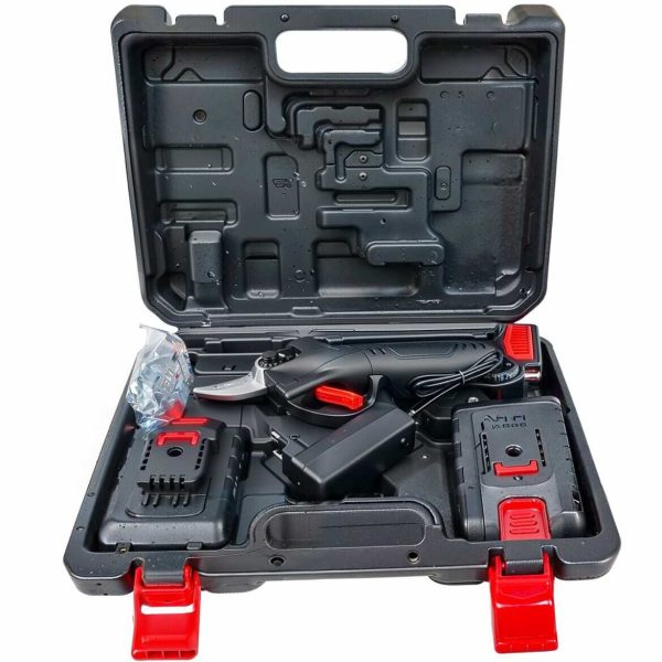 LeoTools LE-040 Akkumulátoros Metszőolló 2db 36V akkuval