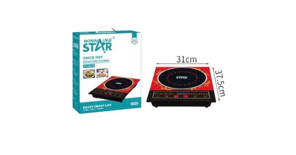 Winning Star ST-9674 Indukciós főzőlap , 31 cm × 37.5 cm , 2200 W