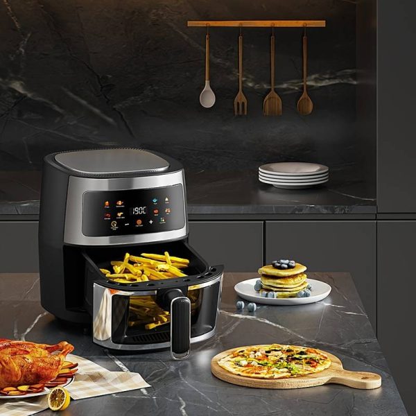 Kimiyo Érintőképernyős Air fryer, 8 L , 2400 W