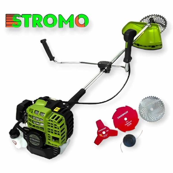 Stromo ST4300 9in1 Benzines Fűkasza 5,2 LE 65 cm³, 46cm vágási szélesség