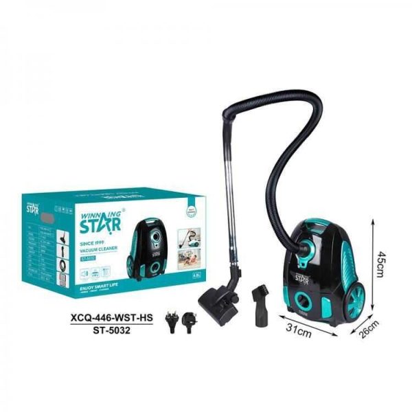 Winning Star ST-5032 Porzsákos Porszívó 4 literes, 1800W