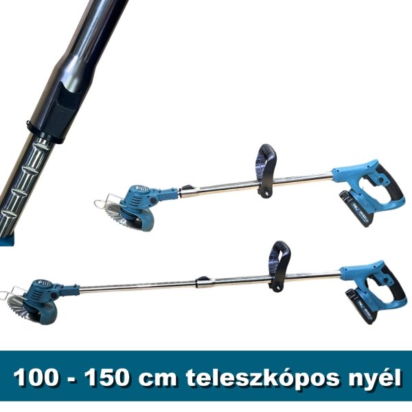 Tho Lux M-9008 13 részes Fűkasza, Szegélynyíró 2db 36V akkumulátorral