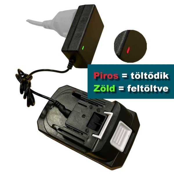 Dauerkraft DK-4001 Acél pengés metszőolló 2db akkuval, 32mm vágási átmérő,1080g