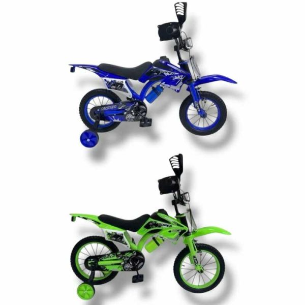 Cross Motor gyerek bicikli/kerékpár , hanghatásokkal , választható színben , 16 "