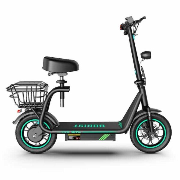 Bogist M5 Pro (2024) E Roller BL Motor: 500W, 45km/h Akku: 48V, 15Ah, 35 Km hatótáv Kerekek 12"