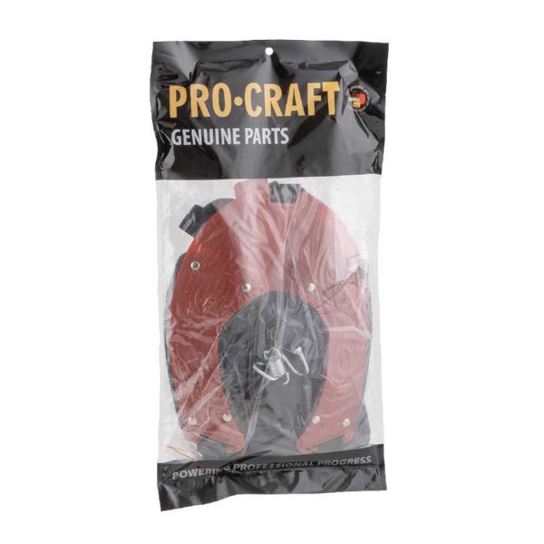 Procraft Fűkasza Heveder – Kényelmes Gumírozott-Szivacsos Kétoldalas Vállpánttal, Fekete-Piros